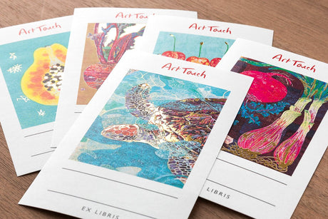 Art Touch Yuko Kurihara Ex Libris Bookplates / TOUCH & FLOW - bungu