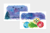 Art Touch yumepaletto Christmas Postcards / TOUCH & FLOW - bungu