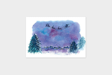 Art Touch yumepaletto Christmas Postcards / TOUCH & FLOW - bungu