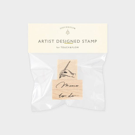 Artist Stamp Series by ATELIER. encle d'encle / TOUCH & FLOW - bungu