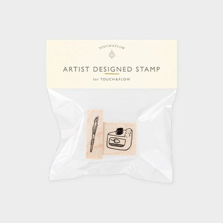 Artist Stamp Series by Shoichiro Tobimatsu / TOUCH & FLOW - bungu