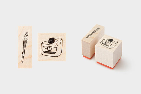Artist Stamp Series by Shoichiro Tobimatsu / TOUCH & FLOW - bungu