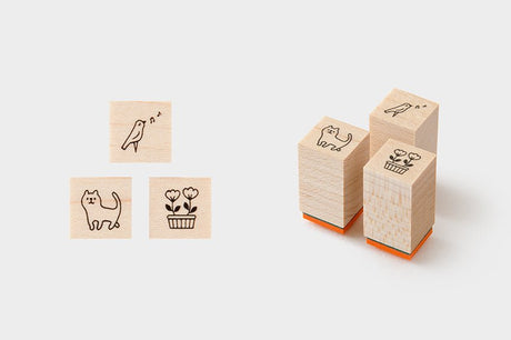 Artist Stamp Series by Yoshiko Torisu / TOUCH & FLOW - bungu