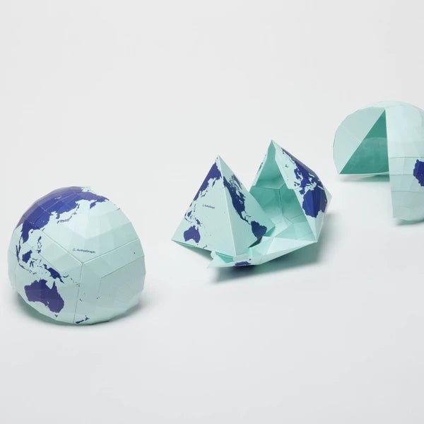 AuthaGraph Paper Globe Assembly Kit / Marumo Printing Stationery - bungu