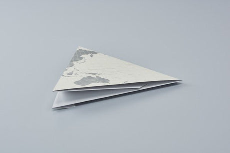 AuthaGraph World Map Platinum / Marumo Printing Stationery - bungu