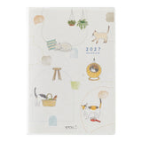 Cat Pocket Diary 2027 / MIDORI