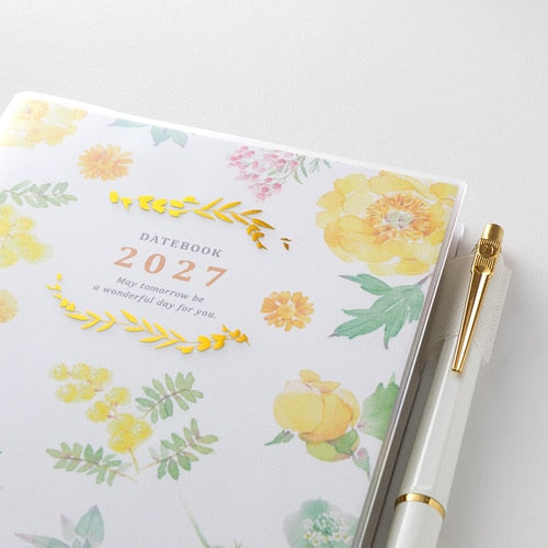Country Time Floral Pocket Diary 2027 / MIDORI
