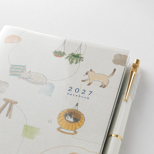 Cat Pocket Diary 2027 / MIDORI