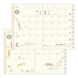 Cat Pocket Diary 2027 / MIDORI