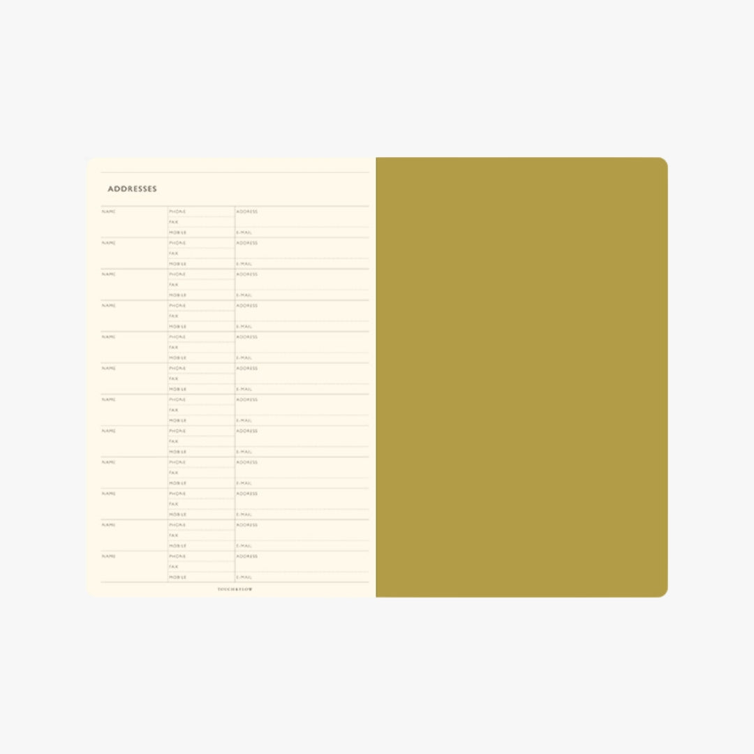 TODAY B6 Monthly Block and Memo Planner 2027 / TOUCH & FLOW