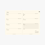 TODAY B7 Weekly Planner 2027 / TOUCH & FLOW