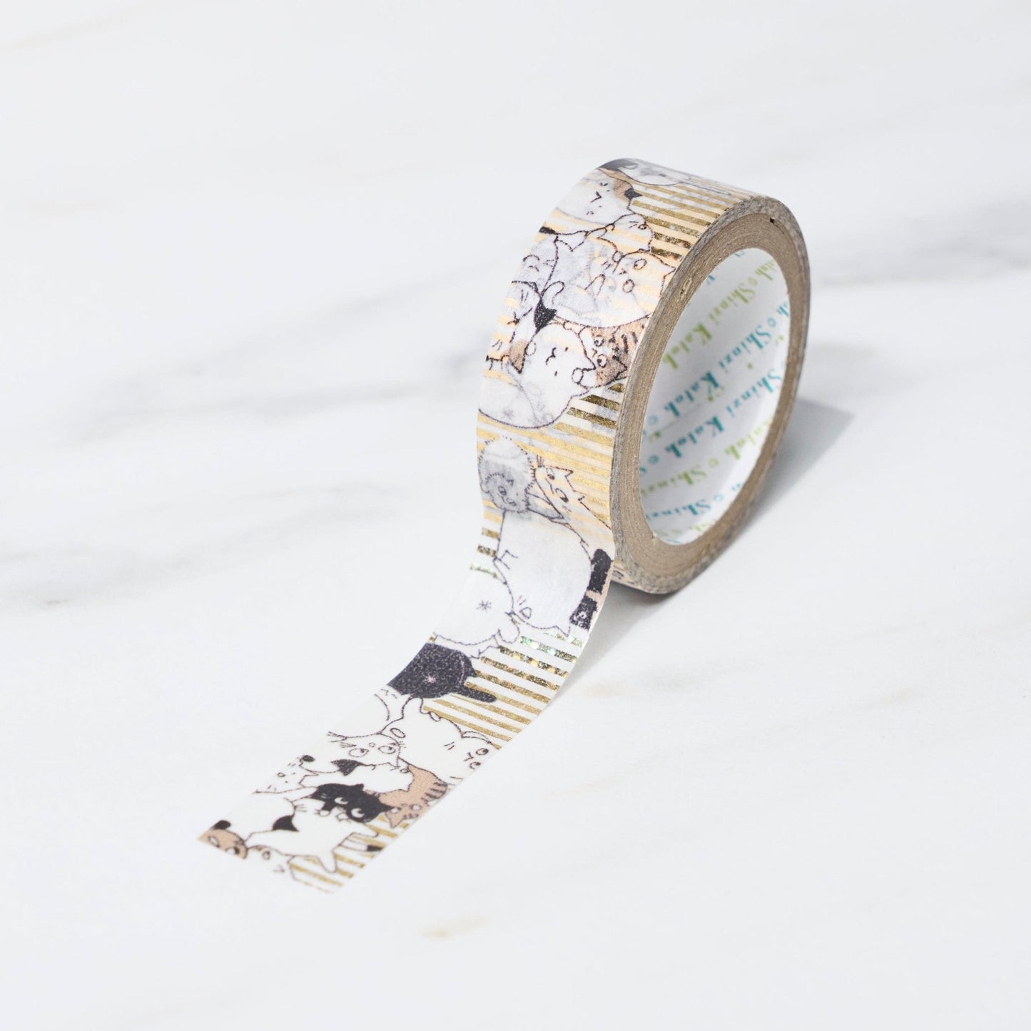 Ballet Nekonekone Cat Masking Tape Shinzi Katoh Kirapika / Seal Do - bungu