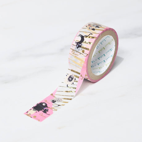 Ballet Nekonekone Cat Masking Tape Shinzi Katoh Kirapika / Seal Do - bungu