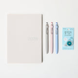 Basic 2026 Planner Bundle – White Gray - bungu