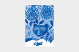 Art Touch Lioncider Floral Pattern Postcards / TOUCH & FLOW