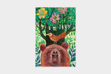 Art Touch Rumi Kawagoe Floral Pattern Postcards / TOUCH & FLOW
