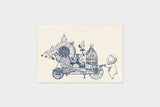 Art Touch monpoche Letterpress Postcards / TOUCH & FLOW
