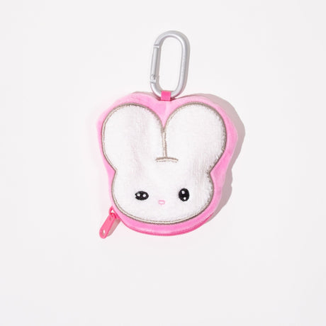 beco+81 Shirimimi Bunny Face Pouch Gacha Capsule - bungu
