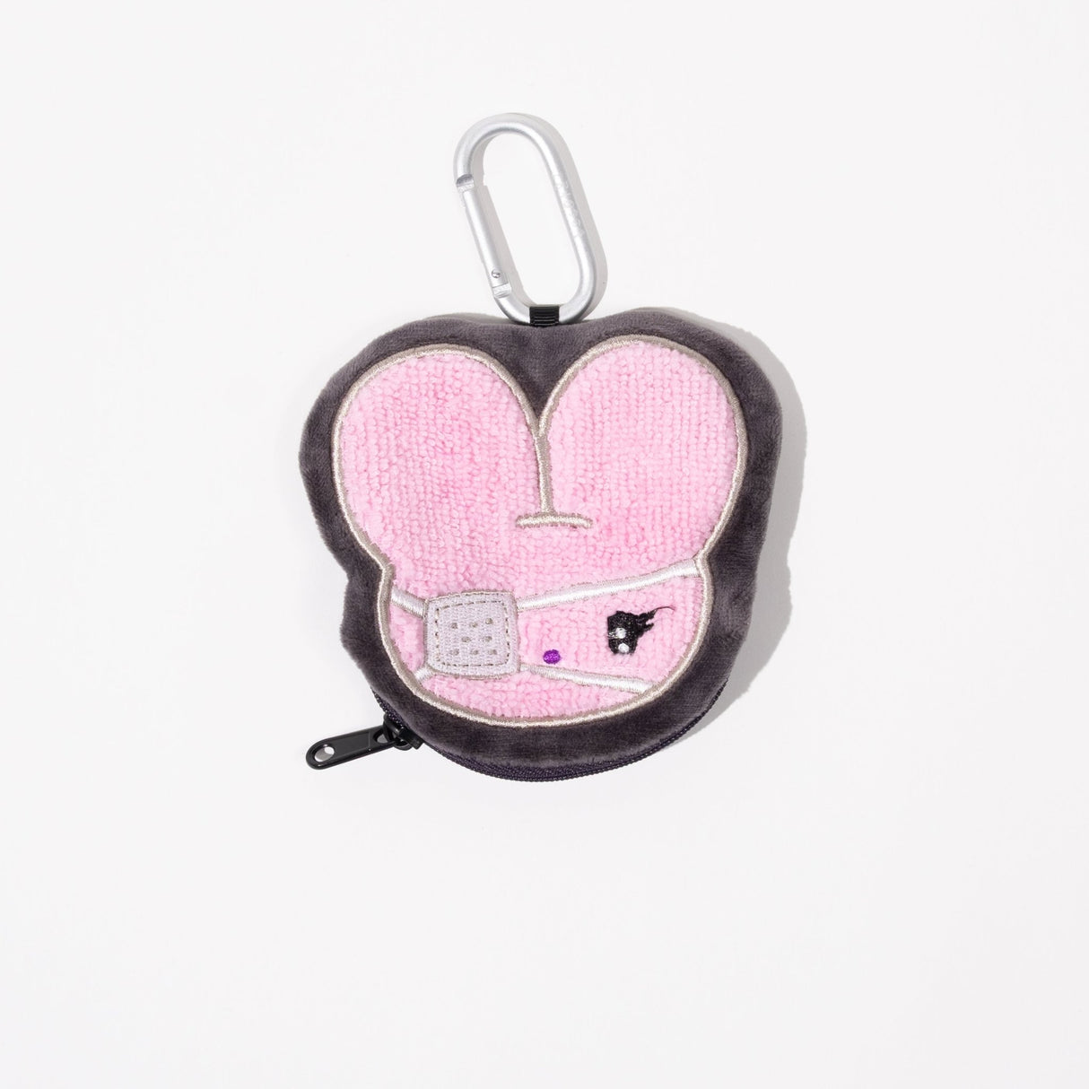 beco+81 Shirimimi Bunny Face Pouch Gacha Capsule - bungu