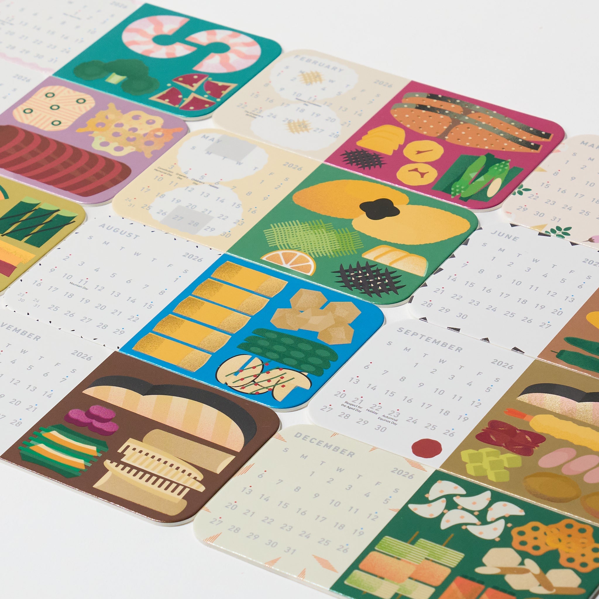 GTO カレンダー BENTO CALENDAR 2026 / ICHIKUDO – bungu
