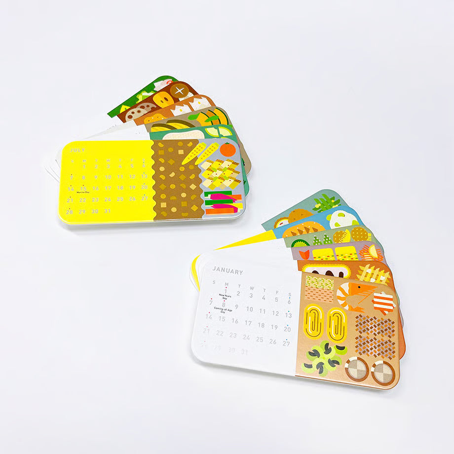 BENTO CALENDAR 2027 / ICHIKUDO