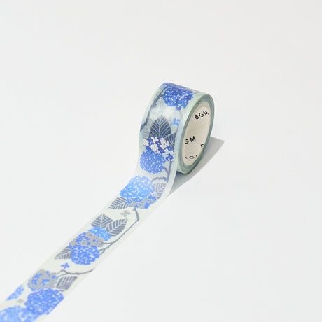 BGM Botanical Notes Foil Masking Tape / Background Music - bungu