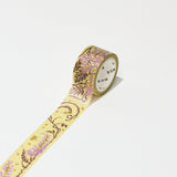 BGM Botanical Notes Foil Masking Tape / Background Music - bungu