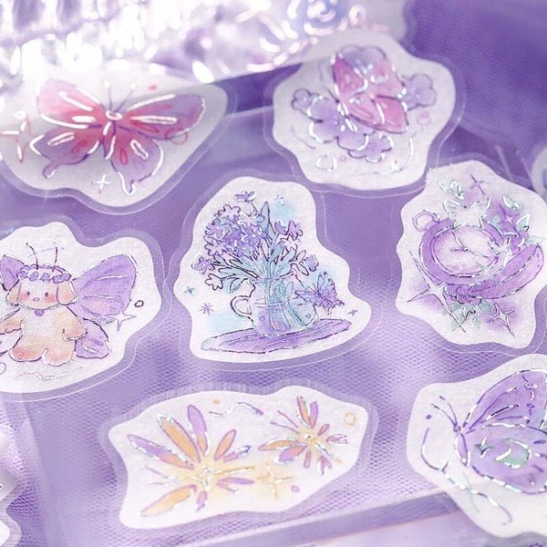 BGM Foil Stamping "Fantasy Story" Stickers / Background Music - bungu