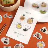 BGM Foil Stamping "Panda Biyori" Stickers / Background Music - bungu