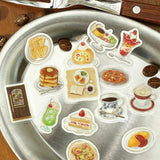 BGM Foil Stamping "Today's Cafe" Stickers / Background Music - bungu
