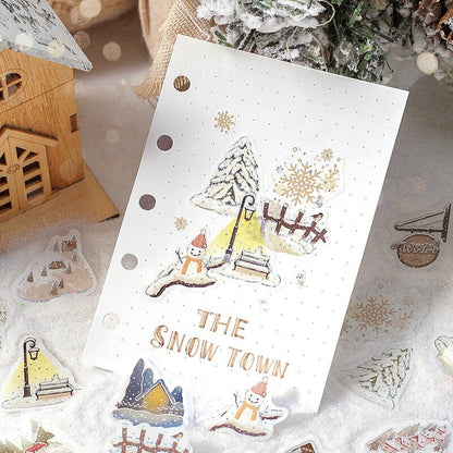 BGM Foil Stamping Winter Stickers / Background Music - bungu