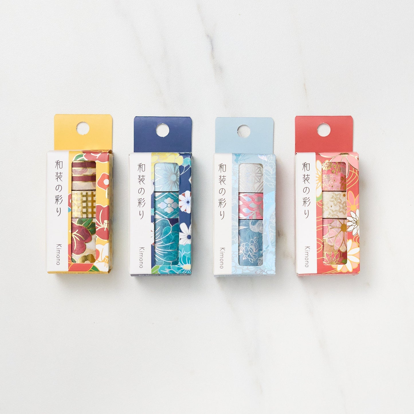 BGM Kimono Pattern Series Foil Masking Tape Set / Background Music - bungu