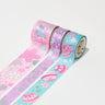 BGM Kimono Pattern Series Volume 2 Foil Masking Tape Set / Background Music - bungu