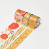 BGM Kimono Pattern Series Volume 2 Foil Masking Tape Set / Background Music - bungu