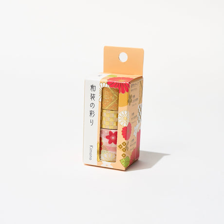 BGM Kimono Pattern Series Volume 2 Foil Masking Tape Set / Background Music - bungu
