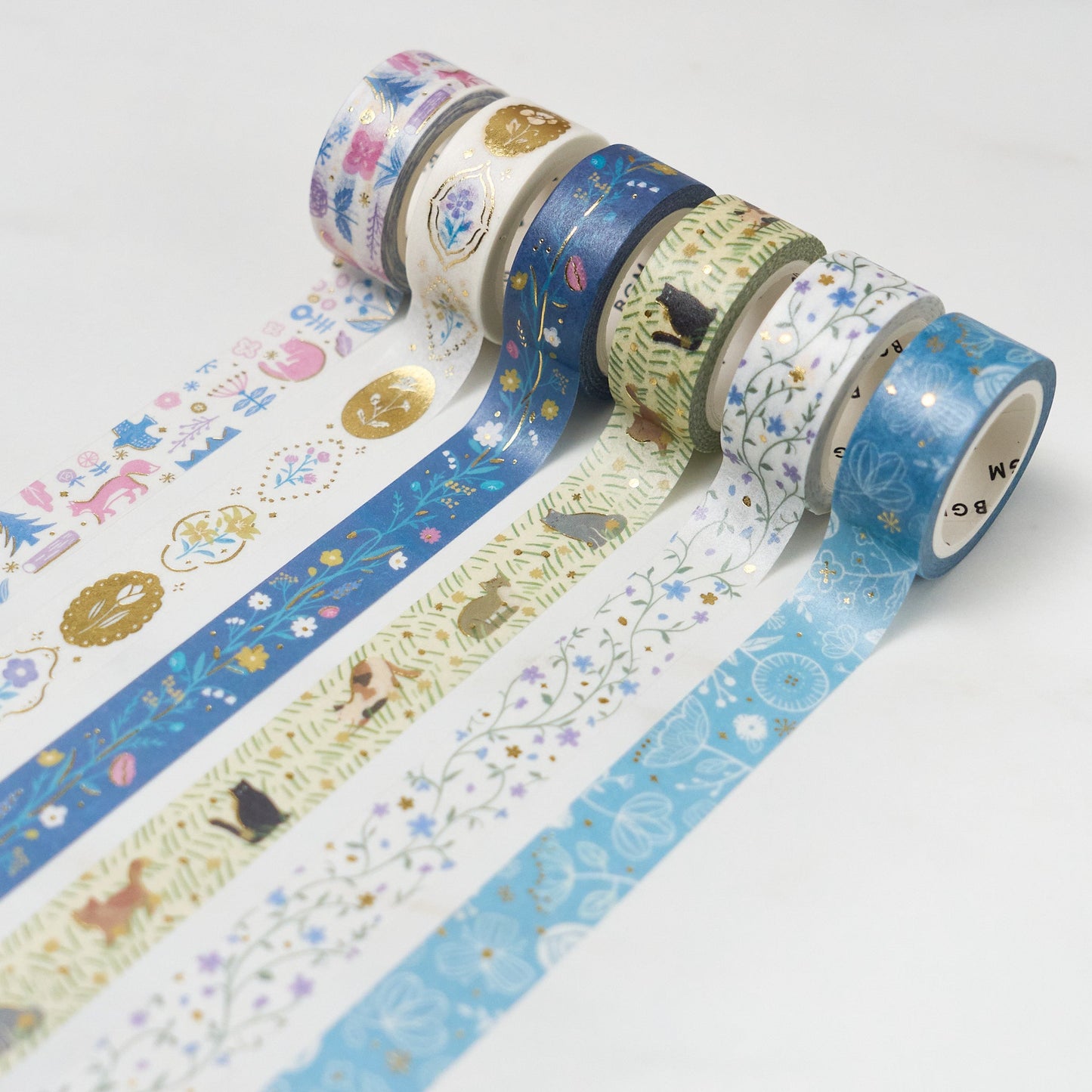 BGM Kusahana Techo Series Foil Masking Tape / Background Music - bungu