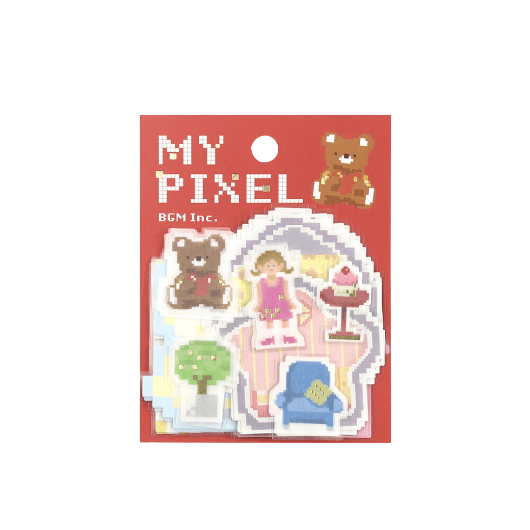 BGM Memo Stickers "My Pixel" Series / Background Music - bungu