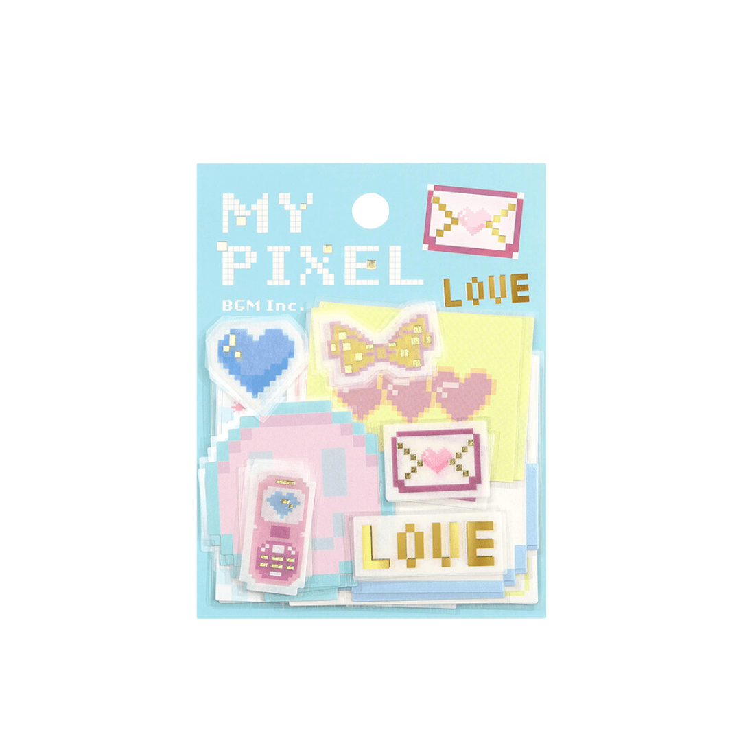 BGM Memo Stickers "My Pixel" Series / Background Music - bungu