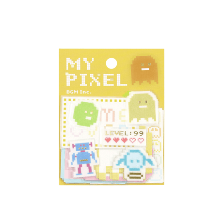 BGM Memo Stickers "My Pixel" Series / Background Music - bungu