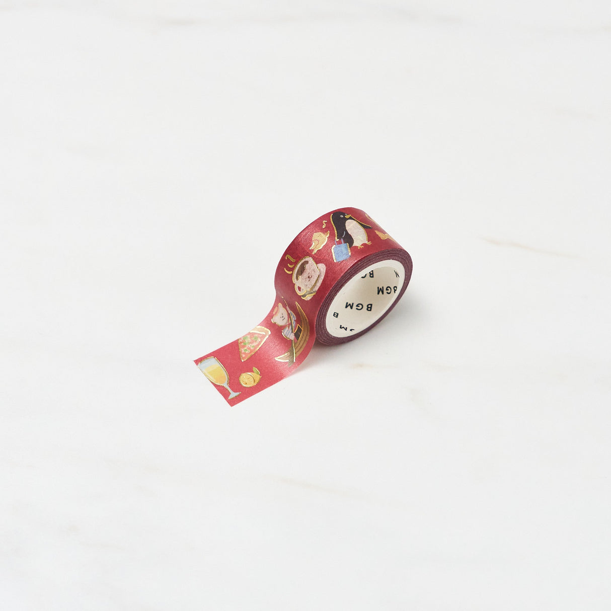 BGM World Cafe Travelogue Series Foil Masking Tape / Background Music - bungu