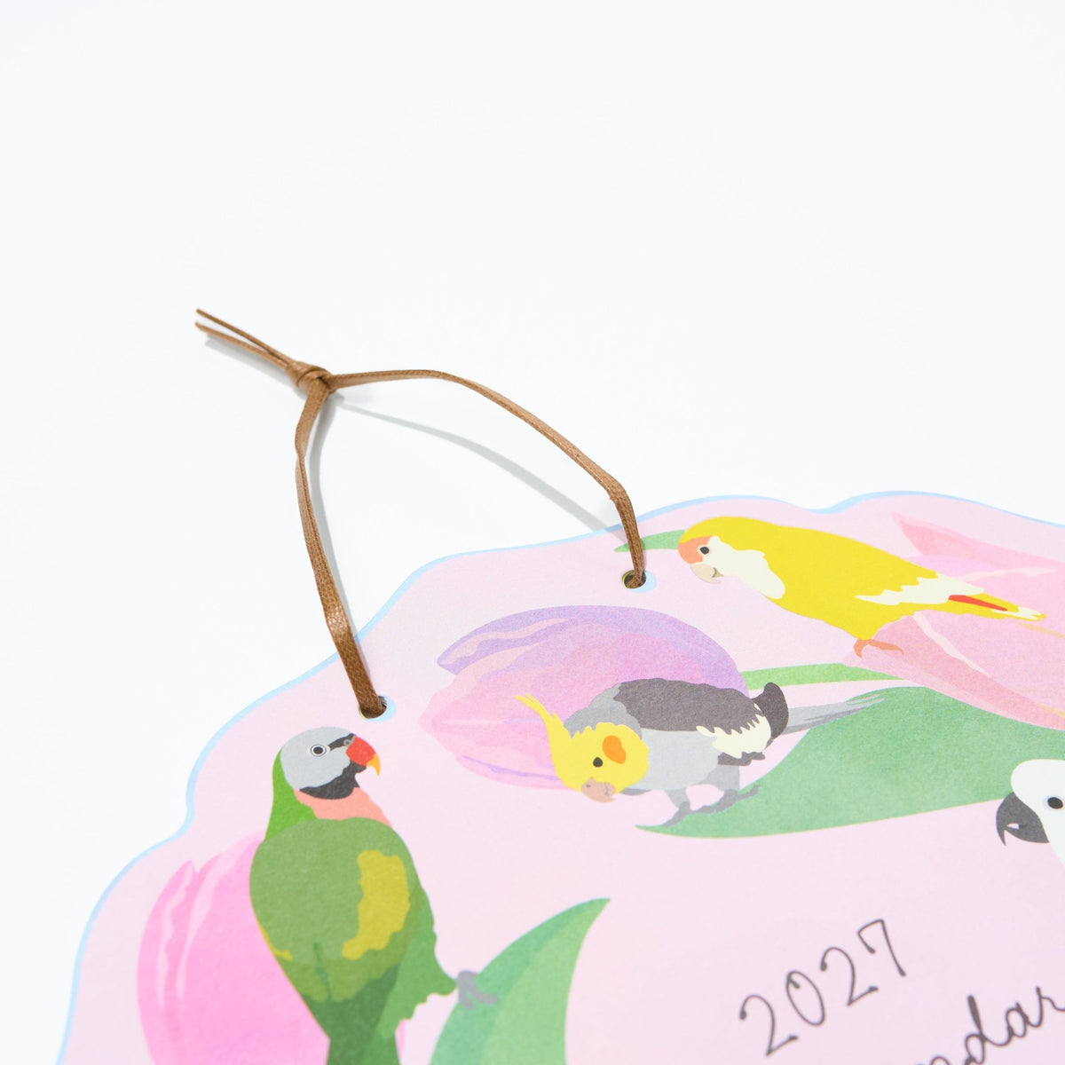 Bird Die-Cut Wall Calendar 2027 / MIDORI - bungu