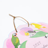 Bird Die-Cut Wall Calendar 2027 / MIDORI - bungu
