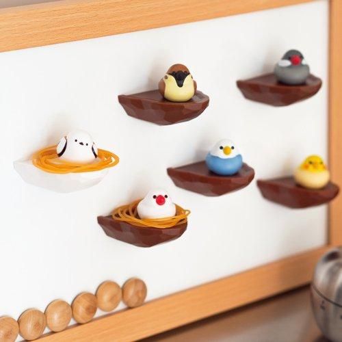 Bird Nest Magnetic Rubber Band Holder / biite – bungu