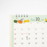 Bird Ring Desk Calendar 2027 / MIDORI - bungu