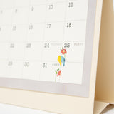Bird Ring Desk Calendar 2027 / MIDORI - bungu