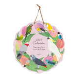Bird Die-Cut Wall Calendar 2027 / MIDORI