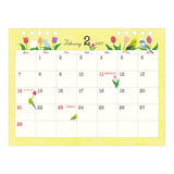 Bird Ring Desk Calendar 2027 / MIDORI