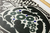 [Limited] Art Touch Kanae Kouno Art Poster with Teak Frame / TOUCH & FLOW