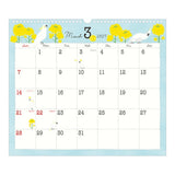 Bird Wall Calendar 2027 / MIDORI