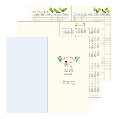 Bird Pocket Diary 2027 / MIDORI